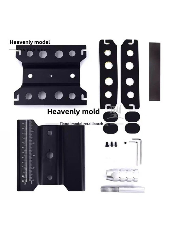 Rc Model 1/8 1/10 Climbing Car Maintenance Platform Adjustment Frame Display Stand Support Frame Elevated Rack-Color:Adjustable 0kg Tops Yellow 1/7 /8 /10 Models  - Image 2