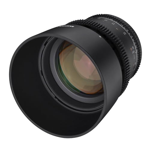 Samyang MF 85MM T1.5 VDSLR MK2 Lens for Canon, Black - Image 2