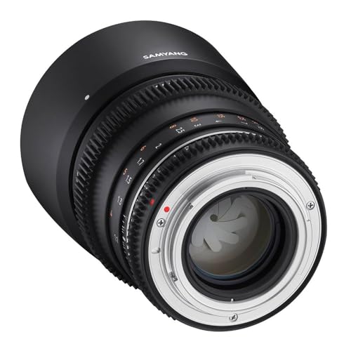 Samyang MF 85MM T1.5 VDSLR MK2 Lens for Canon, Black - Image 4