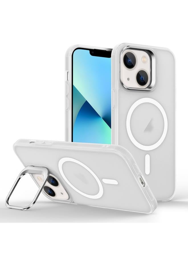 جرين تايجر حافظة هاتف مع حامل عدسات Magsafe لهاتف iPhone 13 (شفاف)