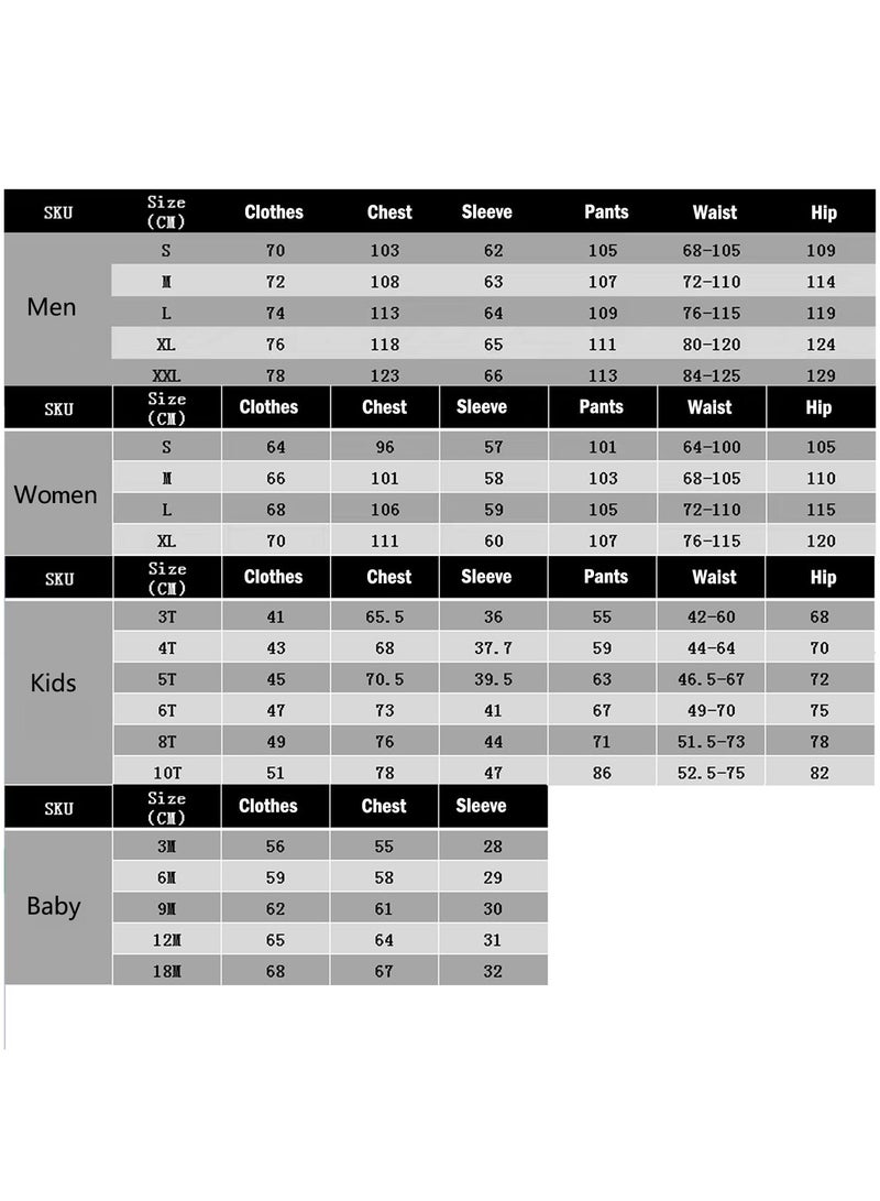 Animal Print Family Pajamas Matching Holiday Pajamas Set Long Sleeve Parent-Child Pajamas Home Wear Casual Wear Suitable for Men Women Kids and Babies New Year Pajama Party (Kids) - Image 4