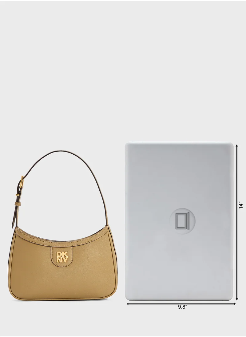 DKNY Carol Top Handle Zip Through Satchel