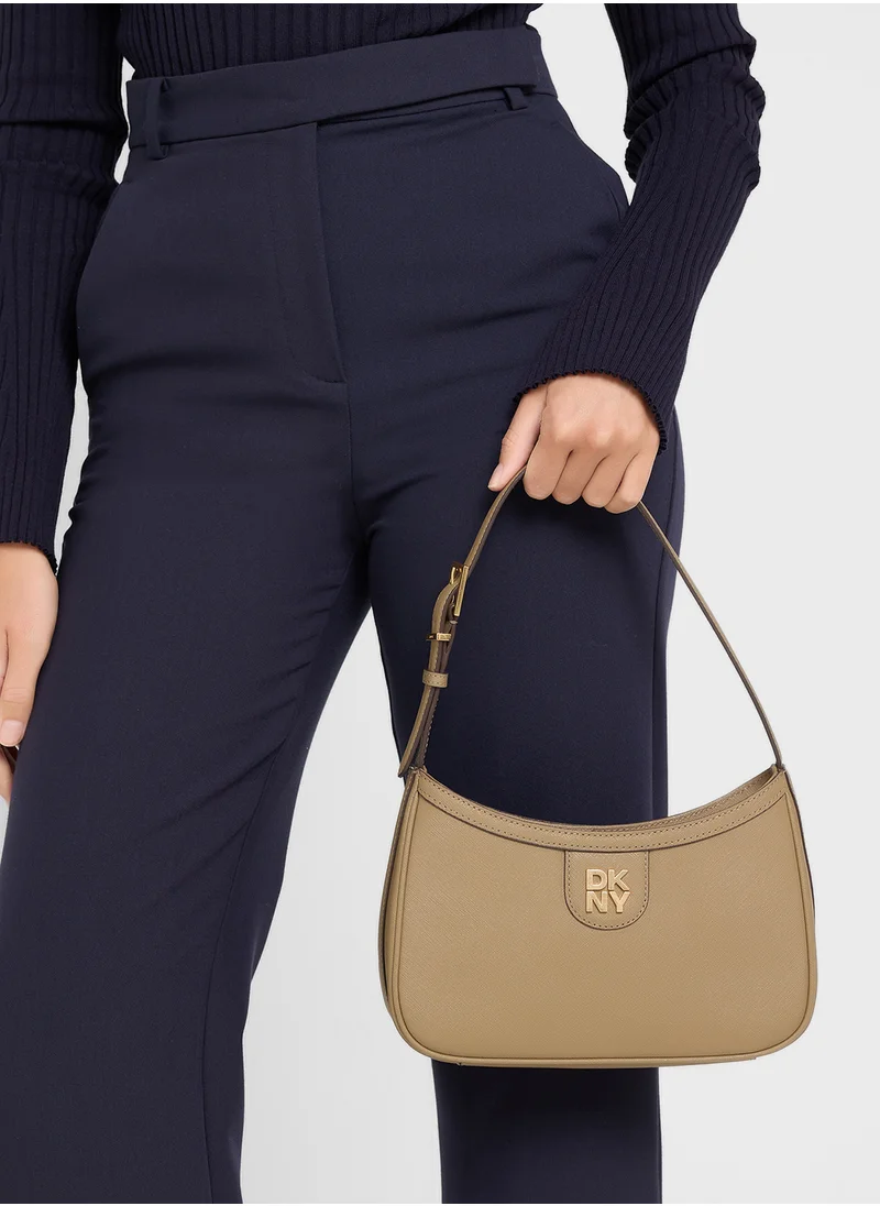 DKNY Carol Top Handle Zip Through Satchel