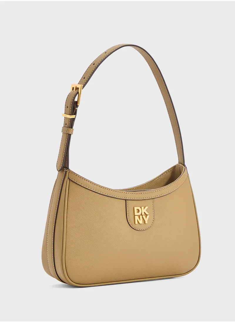 DKNY Carol Top Handle Zip Through Satchel