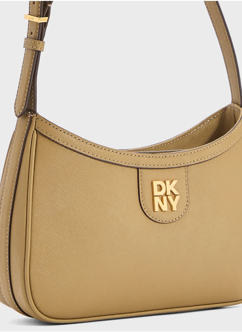 DKNY Carol Top Handle Zip Through Satchel