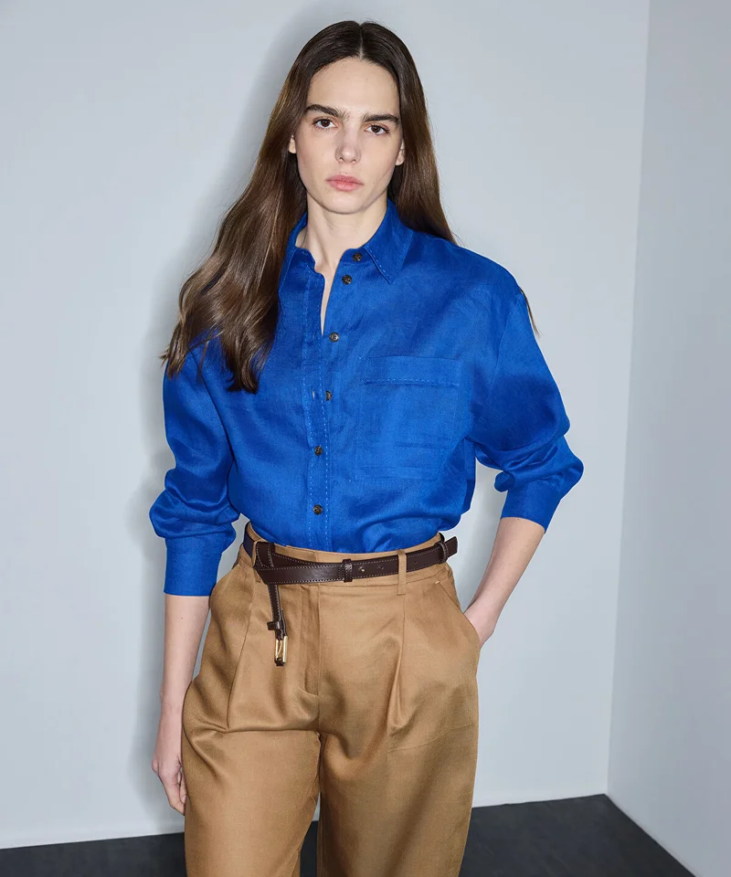 ابيكول Linen Shirt