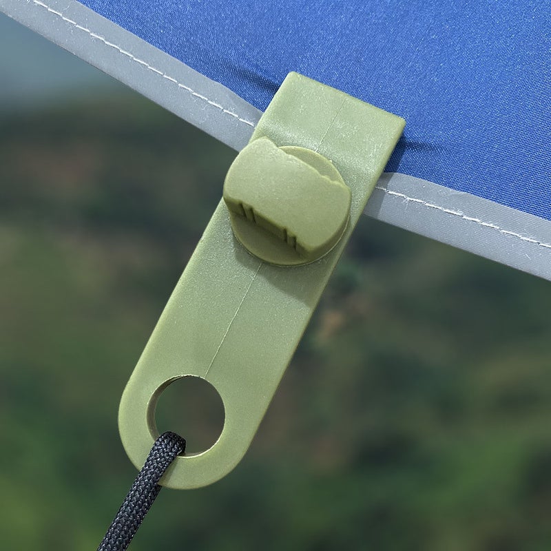10pcs Tarp Clips Tent Clips Heavy Duty Lock Grip Tent Clamp Thumb Screw Bungee Cord Clips for Outdoor Camping Tarps Awnings Caravan Canopies Car Covers Swimming Pool Covers - Image 2