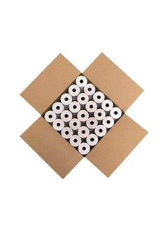ATLAS Double Dragon, 57 x 40 mm  Thermal Paper Till Receipt Roll for PDQ Credit Card Machine, POS, EPOS [Pack of 100]  - Image 1