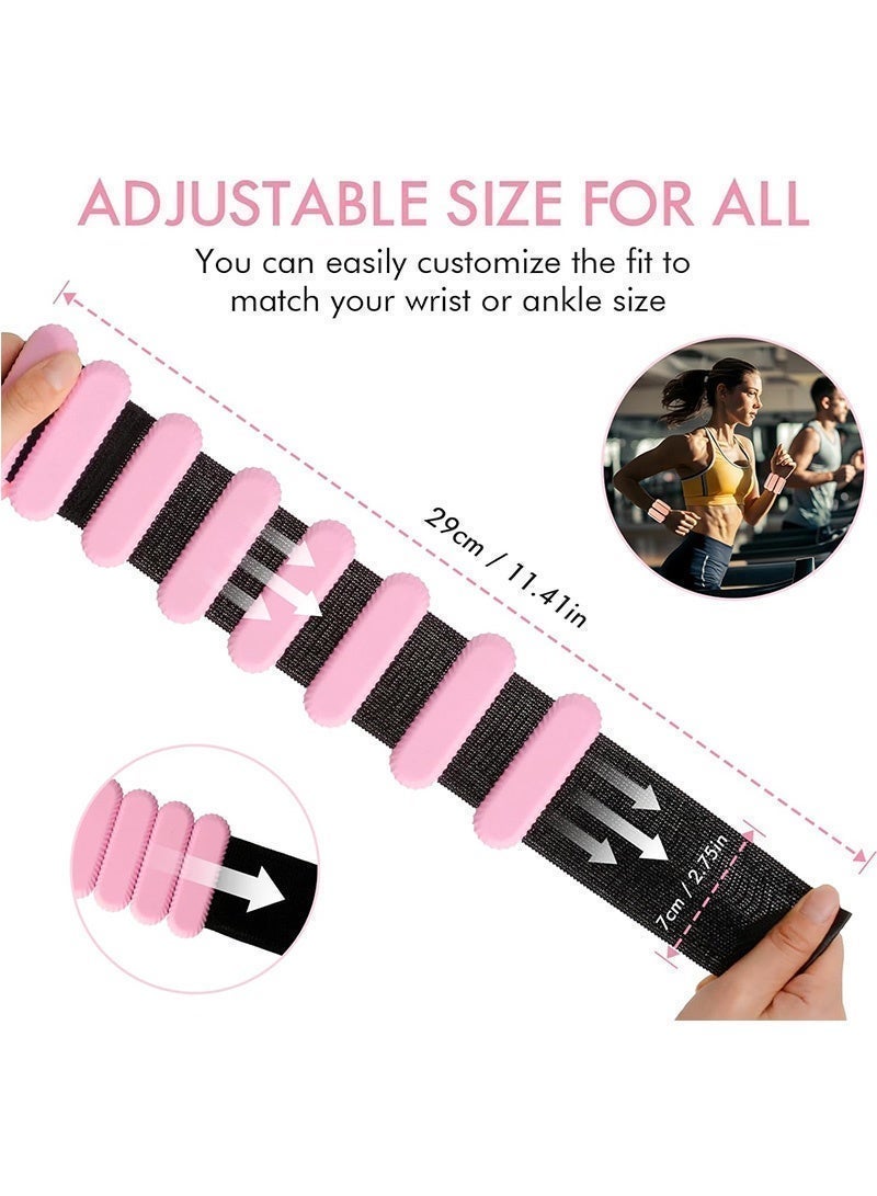 Topyich Ankle Weights, Adjustable Ankle And Wrist Weights，Pilates Wearable Strong Arm & Leg Weights for Walking, Yoga, Dance, Gym,Exercise Use - Image 5