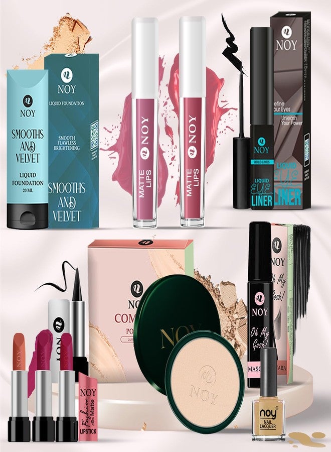 Noy Makeup Kit For Women Branded Ultimate Beauty Transformation Kit A Comprehensive Set of Essential Products for Crafting Flawless and Radiant Makeup Looks #11K186 - Image 1