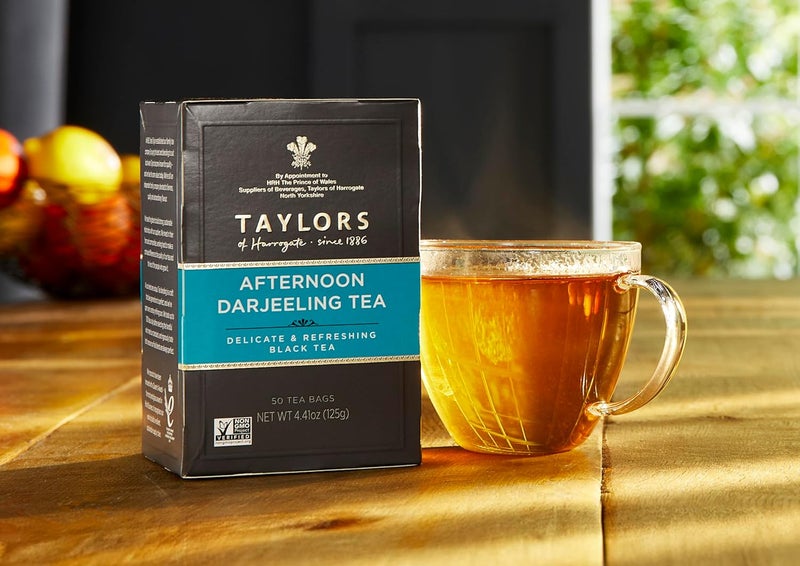 Taylors of Harrogate Afternoon Darjeeling Tea - 50 Teabags - Image 4