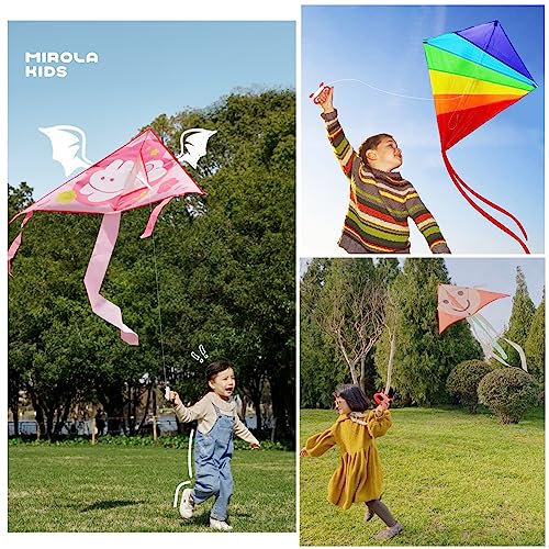 SquEqu 2 Pack Kite String Winder 100 Meter / 40 inch Cord with D Shape Handle Winding Reel Grip Spool Line Board Plate for Flying Kites Outdoor Kids Adults Boys Girls Game - Image 5
