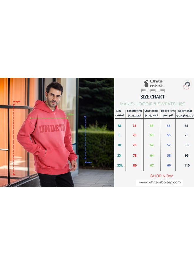 WHITE RABBIT UNDETD Slip On Hoodie- Vibrant - Image 5