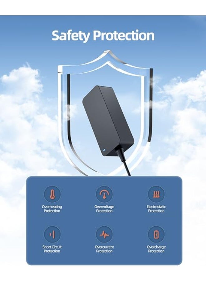 شاحن لابتوب 45 واط و65 واط – شاحن طاقة موثوق مع كابل متين - Image 3