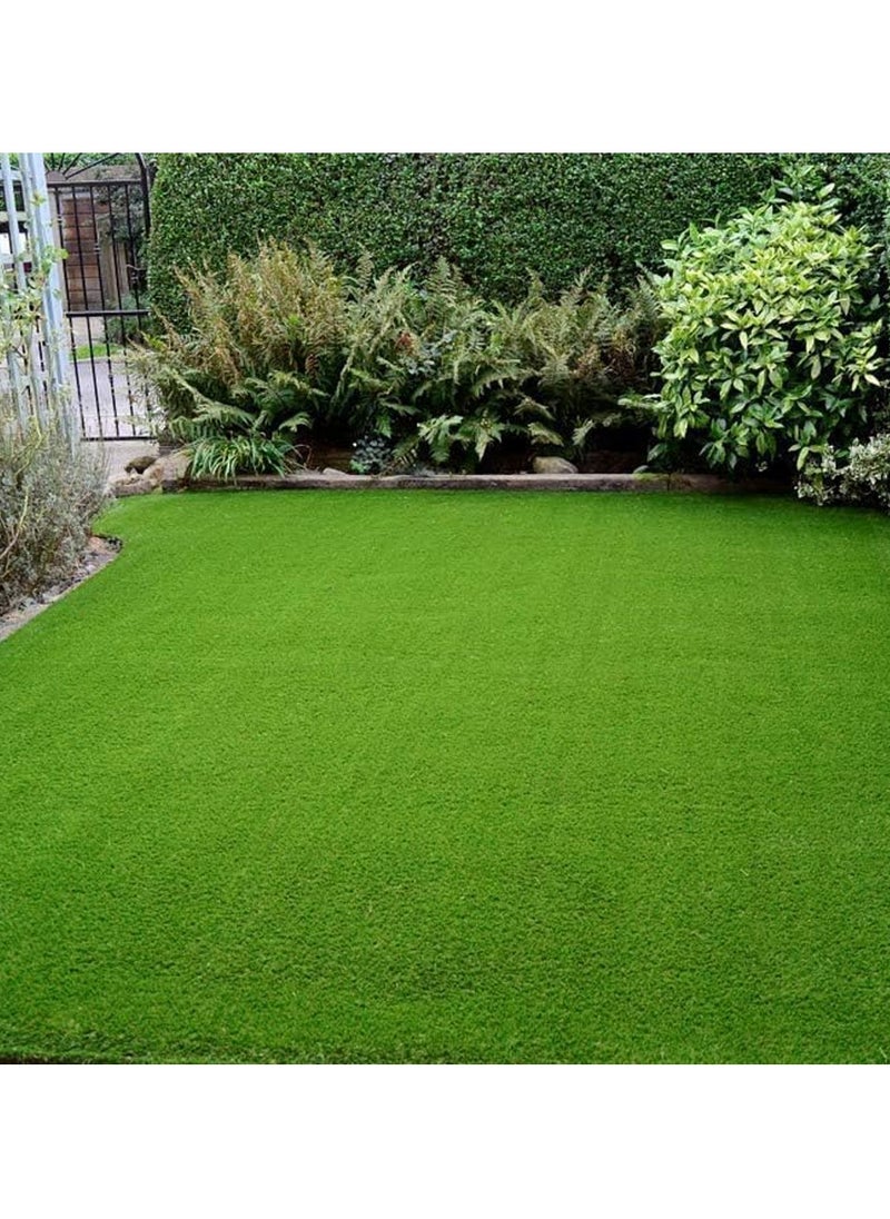 HOME TASTE Artificial Grass Carpet 30mm – Premium Green Turf, 2m x 3m | Realistic Green Grass Mat with Drainage & Non-Slip Rubber Backing, Ideal for Home, Garden, Playground, Outdoor & Indoor Decor  - Image 4