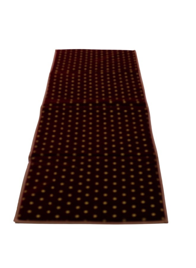 SMART HOME Premium velvet rug, soft to the touch, beautifully patterned, double stitched, 20mm lining, waterproof Tanzanian underlay, 8mm heavy backrest, 1mm square tubes 200X70X5 cm - Image 2