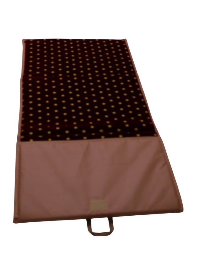 SMART HOME Premium velvet rug, soft to the touch, beautifully patterned, double stitched, 20mm lining, waterproof Tanzanian underlay, 8mm heavy backrest, 1mm square tubes 200X70X5 cm - Image 3