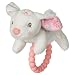Mary Meyer Soft Baby Rattle with Soothing Teether Ring 6Inches Bella Bunny - Image 2