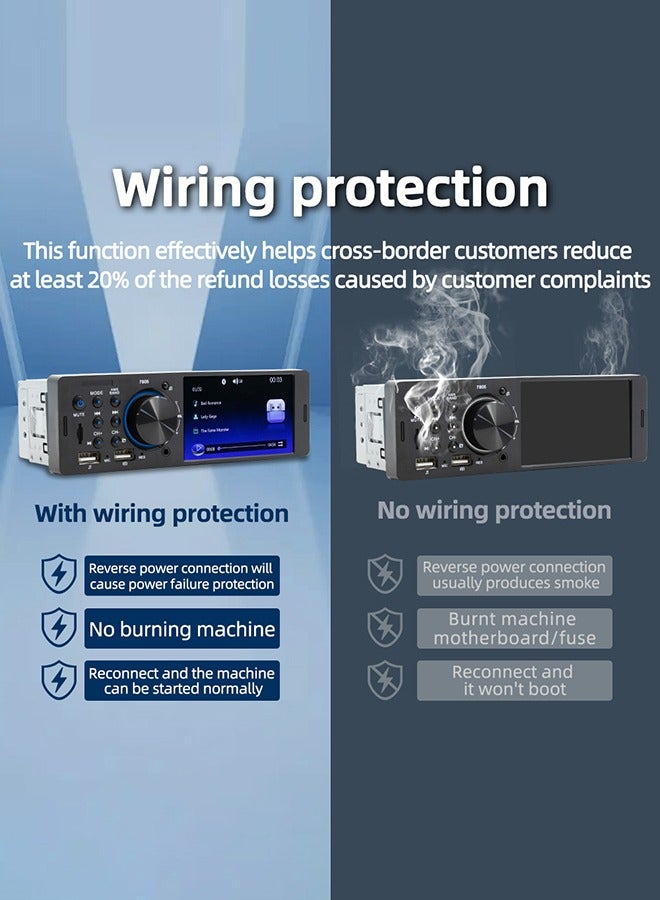 XUTIANZE 4 inch car MP5 bluetooth player multimedia car radio  - Image 3