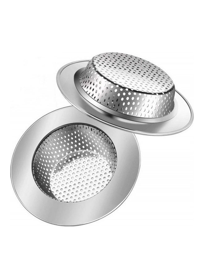 نيبمينينت طقم مصفاة لحوض المطبخ من الستانلس ستيل مكون 6 قطع فضي - Image 4