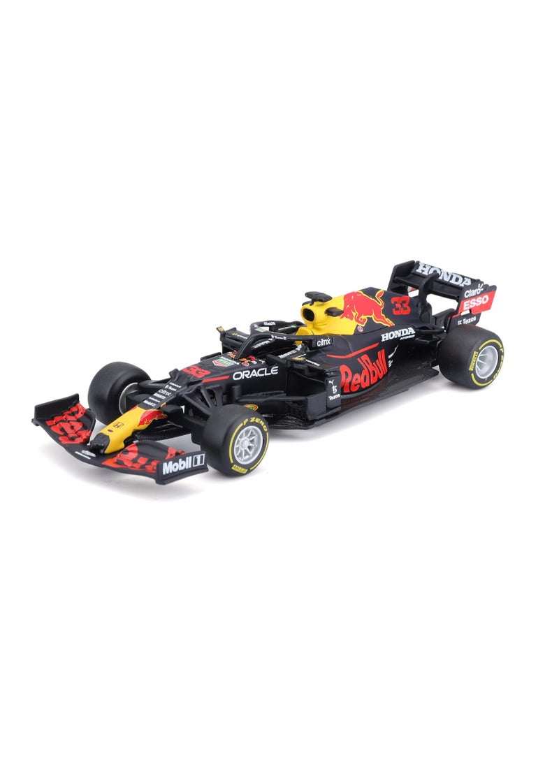 general RedBull Burago Racing RB16B Sergio Perez SP #11 Formula 1 2021 W/O Helmet 1:43 Scale Window Box - Image 1