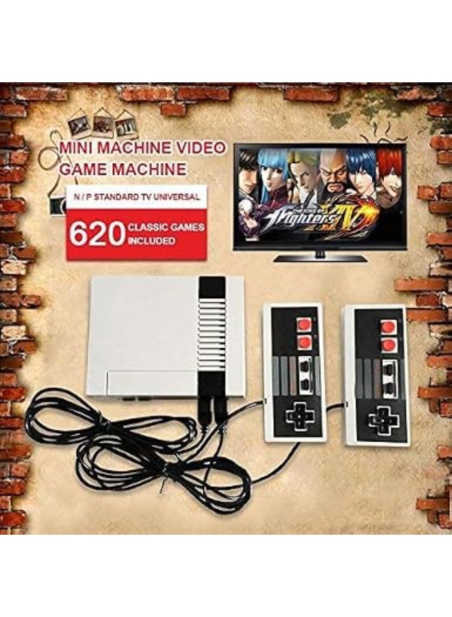 Retro Classic TV Mini Game Console with 620 Built-in Games - Image 4