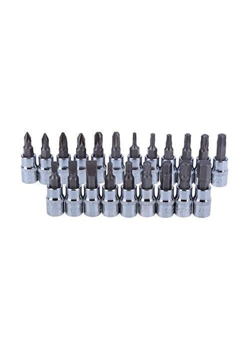 JIAVAXA - JIAVAXA 46 In 1 Pcs Tool Kit Hand Tool Kit Wrench Set Multi Purpose Combination Tool Case Precision Socket SetScrewdriver and Socket SetBike Tool Kit Set All Bike Car Tool Kit Set - Image 1