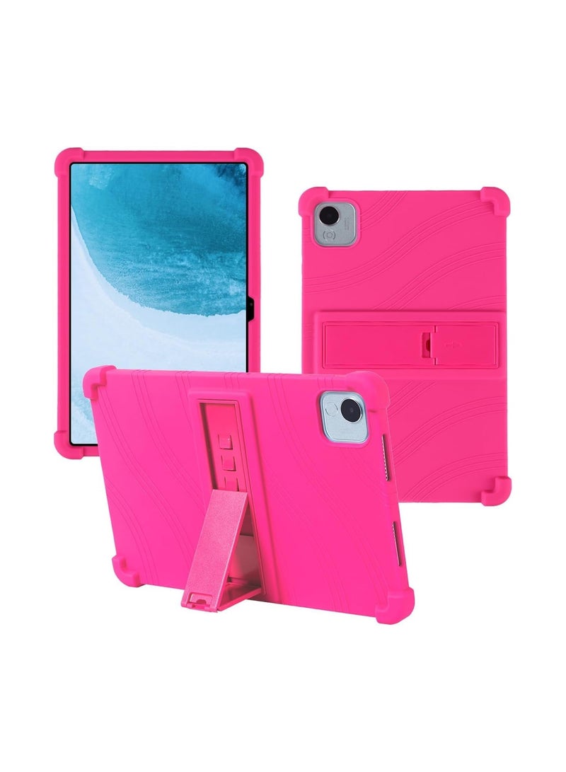 عام "حافظة متوافقة مع لوحي هونر باد X9a 11.5 بوصة (2025) - حافظة سيليكون ناعمة قابلة للتعديل للأطفال"