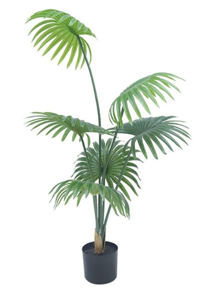 TYCOM Artificial Tree Fake Plants Fake Trees Faux Plants Indoor Realistic Plants for Office Home Room Store Decor Height 120 CM LicualaPalm.