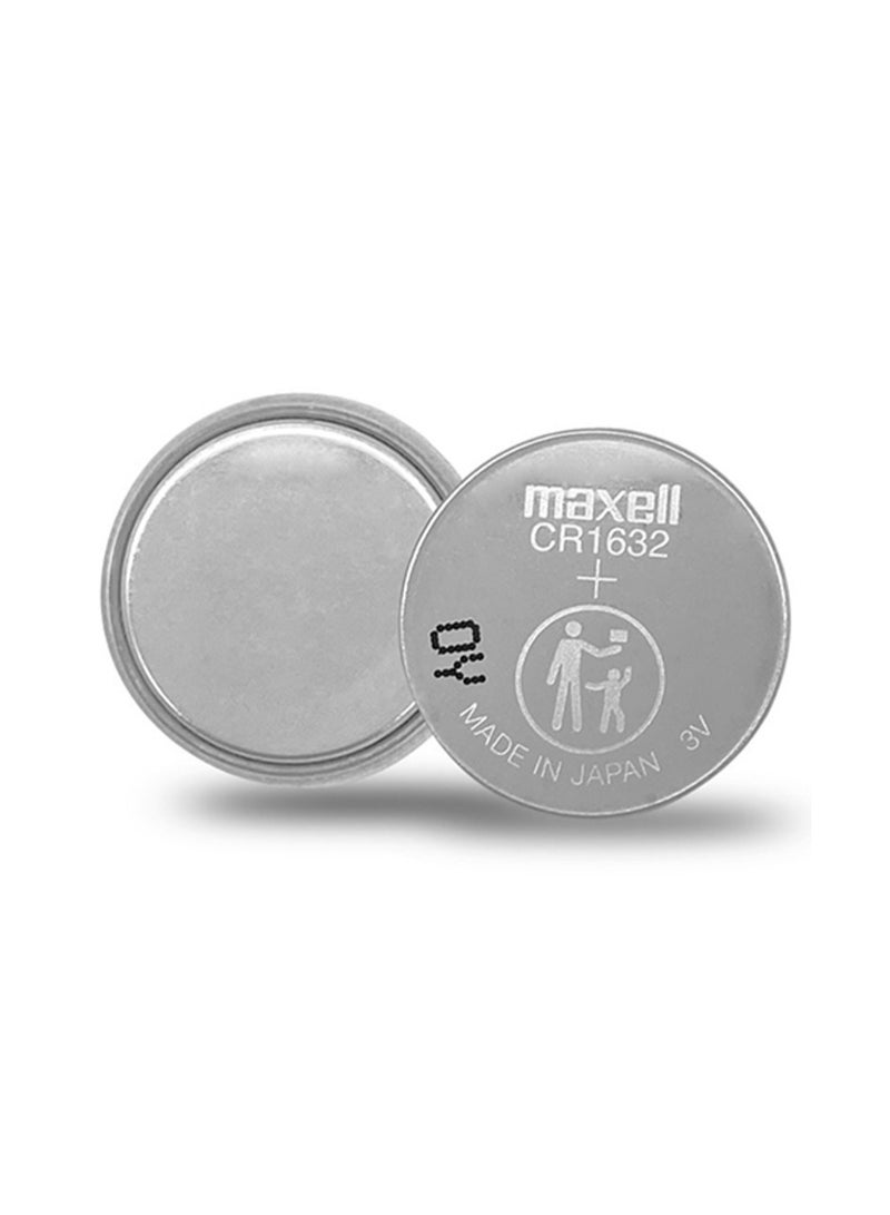 Maxell 2-Pieces Maxell CR1632 Lithium 3V Japan Batteries