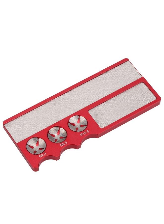 Thoraya Multifunction Snooker Billiard Pool Stick Club Cue Tip Radian Shaper Grinding Repair Toolred  - Image 3