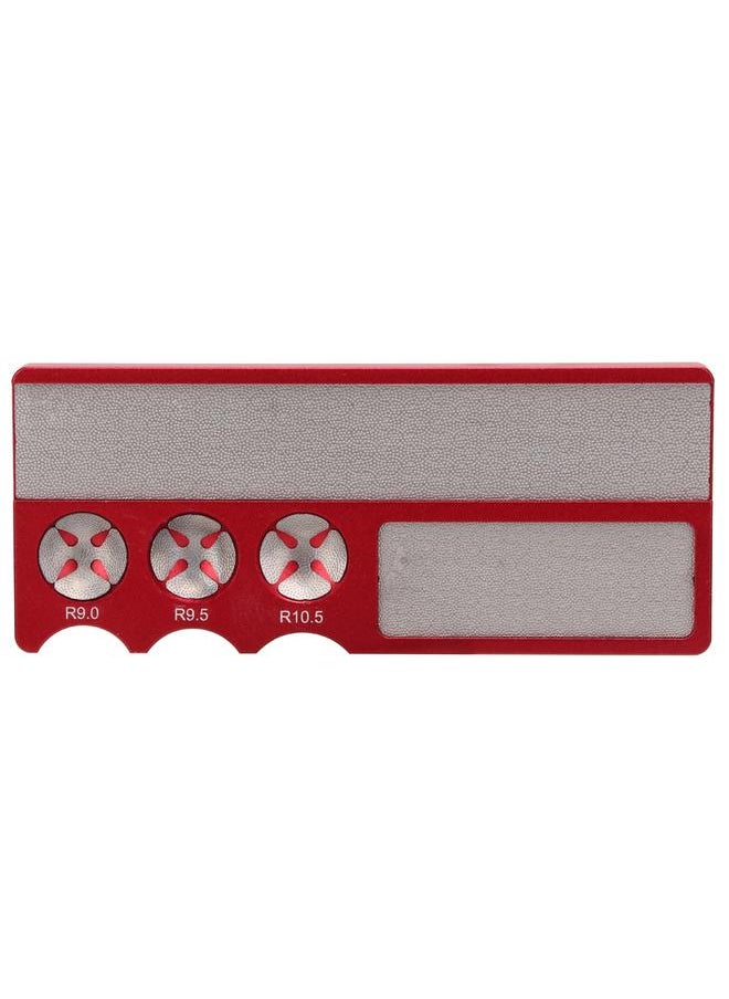 Thoraya Multifunction Snooker Billiard Pool Stick Club Cue Tip Radian Shaper Grinding Repair Toolred  - Image 1