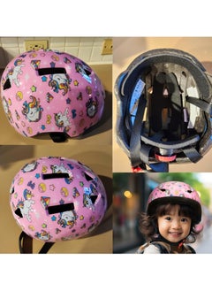 Dominy Kids Helmet Adjustable,For Kids Ages 3-8 Years Old,Kids Bike Helmets For Boys And Girls,With Protective Sports Gear Set Knee Elbow Pads Wrist Guards,For Skating Bike Scooters  - Image 2