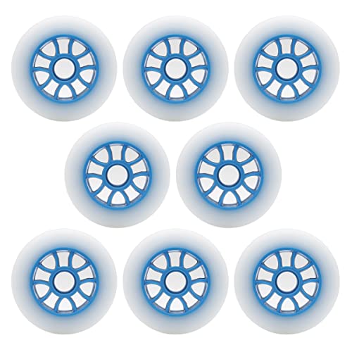 Z-FIRST 8 Pack 100mm Inline Roller Skate Wheels 85A Premium Replacement for Rollerblade Wheels - Image 4