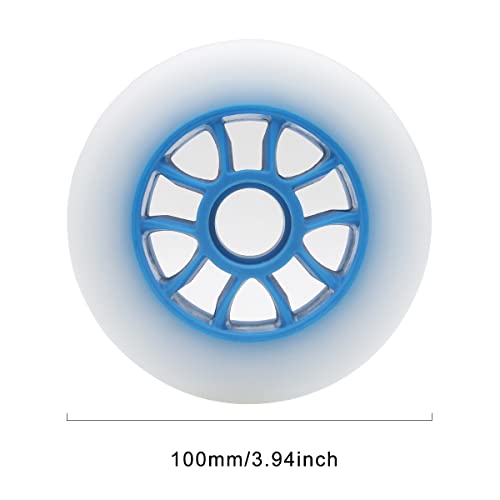 Z-FIRST 8 Pack 100mm Inline Roller Skate Wheels 85A Premium Replacement for Rollerblade Wheels - Image 3