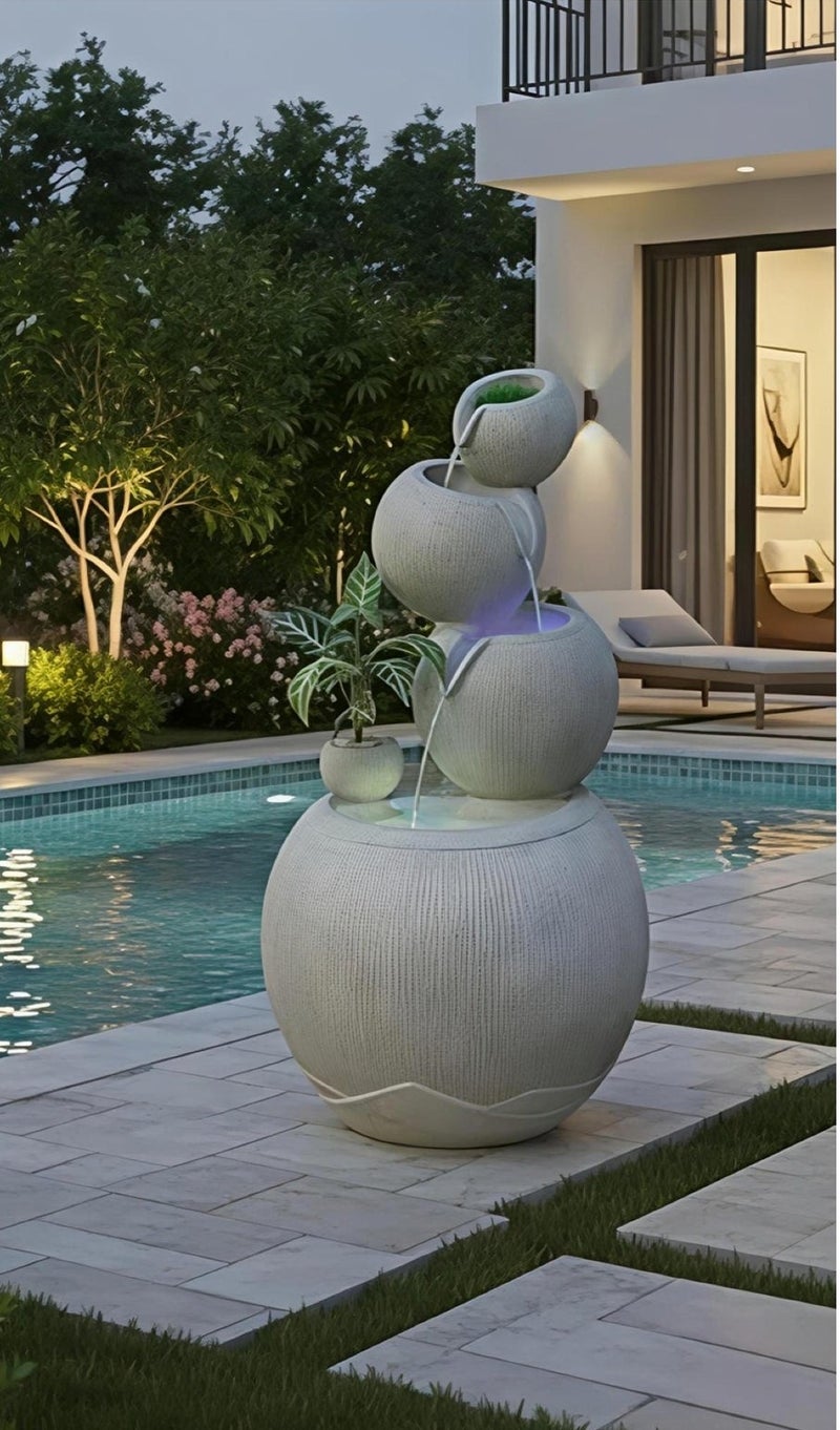 Decorative Water Fountain Fiber Glass - Image 1