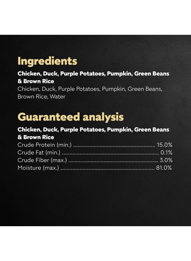 سيزار طعام الكلاب الرطب للبالغين من سيزار سيمبلي كرافتيد، دجاج، بط، بطاطس أرجوانية، يقطين، فاصوليا خضراء وأرز بني، 1.3 أونصة، عبوة من 10 قطع - Image 3