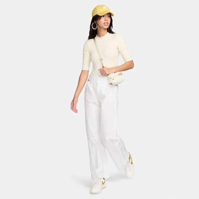 Nike Yellow Women's Sportswear Collection Jacquard Bodysuit for Women | Best Price UAE