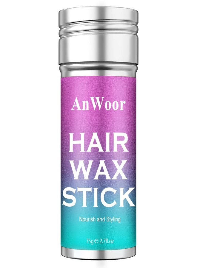 AnWoor Hair Wax Stick for Flyaways Hair Accessories for Women Girls Hair Bun Maker for Kids Baby Hair Gel Stick Kids Hair Products Slick Stick Girls Hair Accessories Hair Smoothing Stick - Image 1