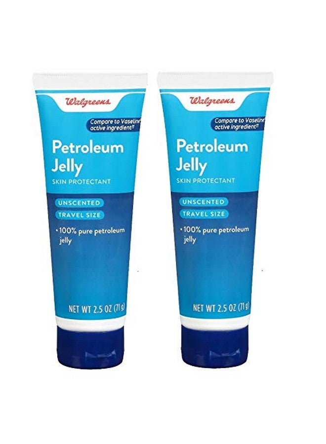Walgreens Petroleum Jelly Tube Unscented 2.5 Oz 2Pk - Image 1