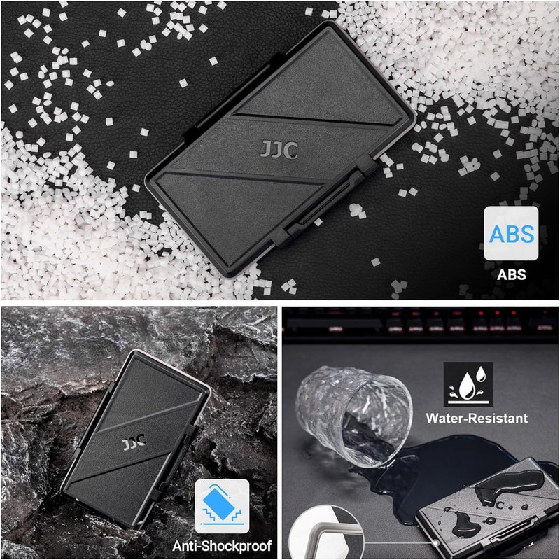 JJC Compact M.2 2280 2260 2240 2242 2230 Case,4 Slots M.2 SSD Holder Box, M.2 NVMe 2280 Internal Solid State Hard Drive Storage,Water-Resistant,Dustproof,Shockproof - Image 5