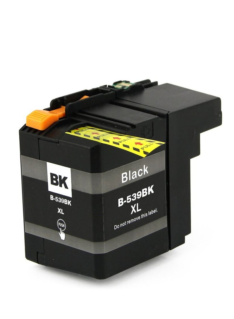 NexNova B-535C, B-535M, B-535Y, B-539BK 4-pack Ink Set for Brother DCP J100 J105 MFC J200 Printers - Image 2