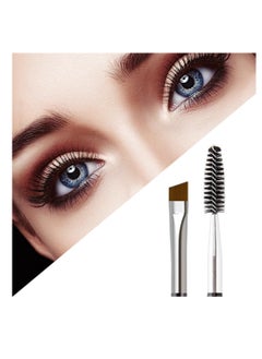 KingMas KINGMAS Eyebrow Brush, Professional Dual Angled Eye Brow Brush and Spoolie Brush Eyelash Comb Eyebrow Tool (Black)  - Image 5
