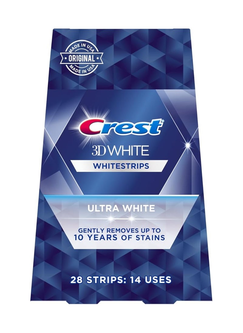 Crest 3D White Strips 28 Pieces (40g)  - Image 1