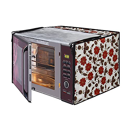Lithara Printed Waterproof Microwave Oven Cover for Godrej GMX 20CA5 MLZ 20L | Sams20 (Multicolor) - Image 1