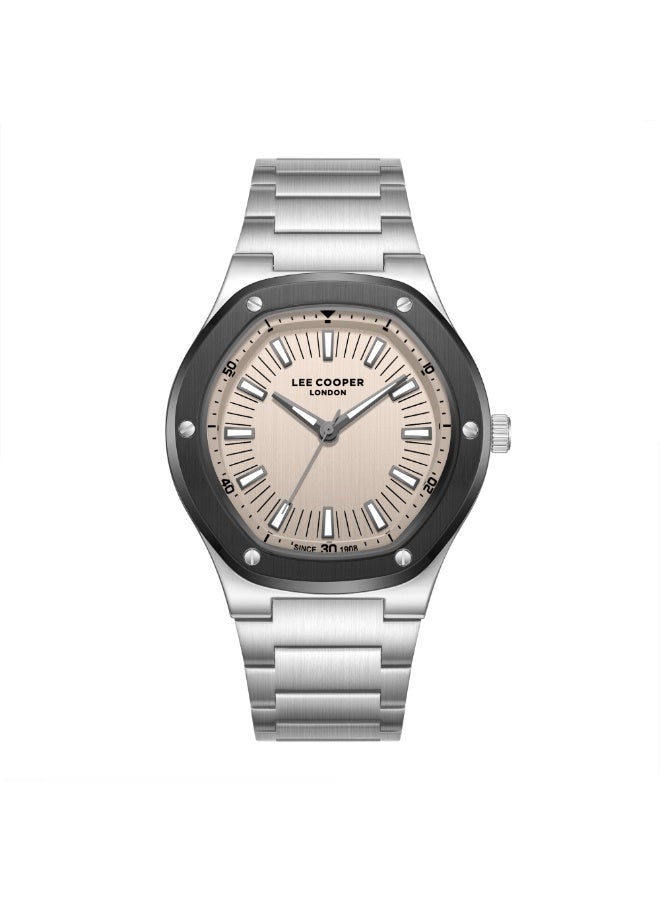 Lee Cooper ساعة يد معدنية للرجال LC08145.070 - 41 مم - Image 1