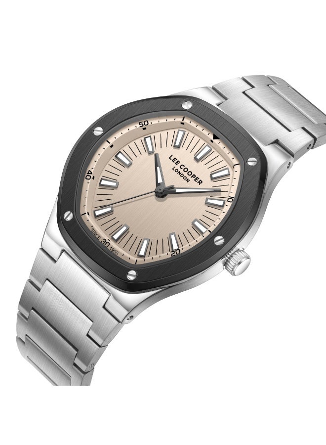 Lee Cooper ساعة يد معدنية للرجال LC08145.070 - 41 مم - Image 2