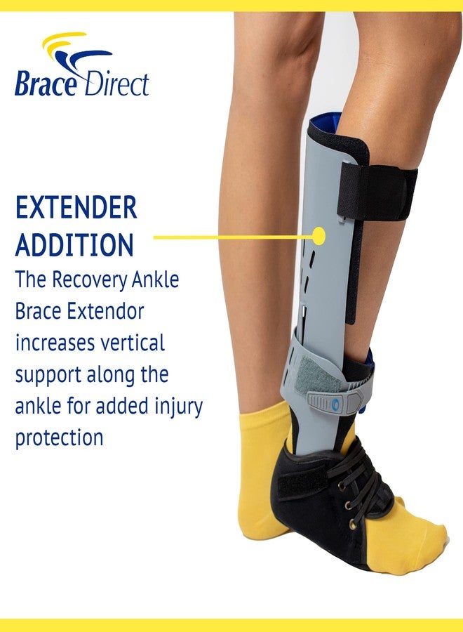 Brace Direct Recovery Lightweight Ankle Easy Tie Lacing & Moldable Footplate to Control Inversion/Eversion for Ankle Injuries and Sprains Support Stabilizer - Image 2