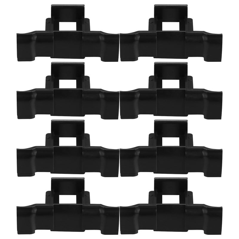 40mm Solar Panel Water Drainage Clips Plastic Photovoltaic Panel Drainage Buckles For Outdoor Solar Array Maintenance Black - Image 2