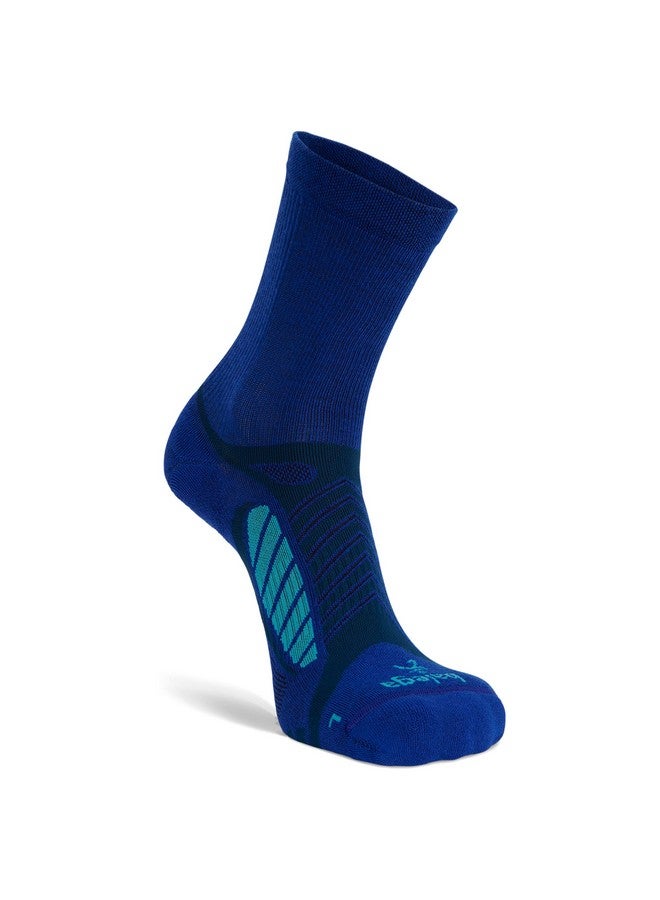 Balega Ultralight Lightweight Performance Crew Athletic Running Socks For Men And Women (1 Pair), Cobalt, Small - Image 4